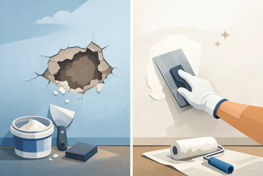 Plaster Hole Repair Service for Clean, Lasting Walls
