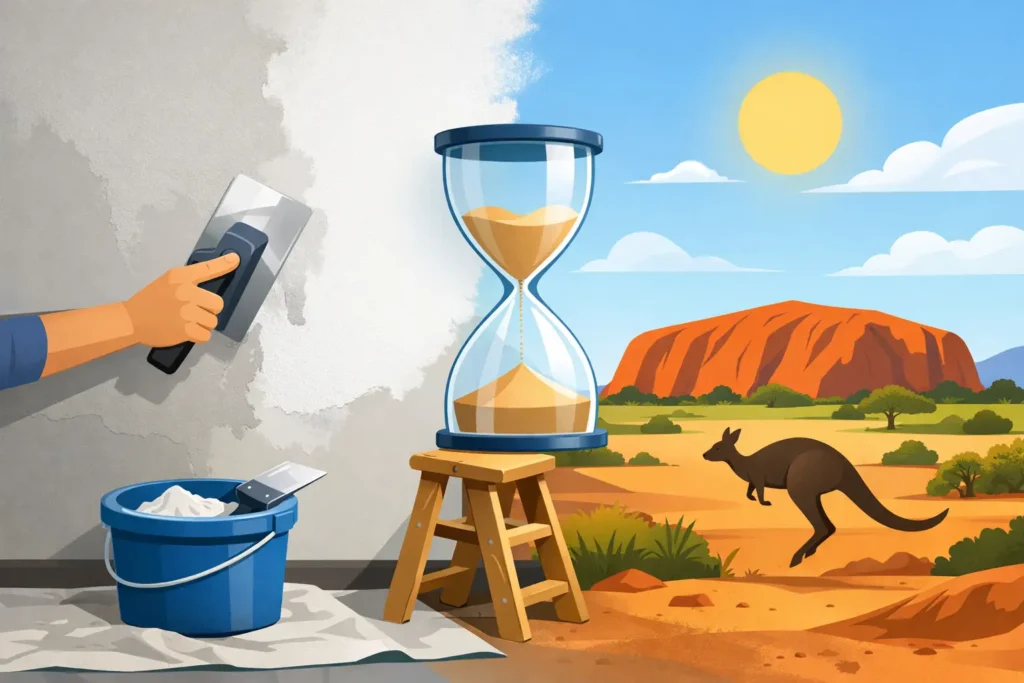 How Long Does Plaster Drying Take in Australia?